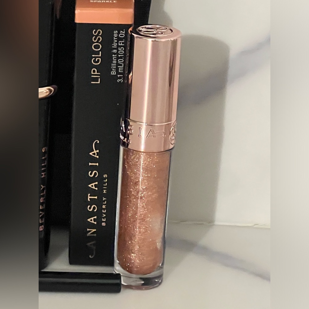 Anastasia Amber Sparkle Lip Gloss - Picture 6 of 7
